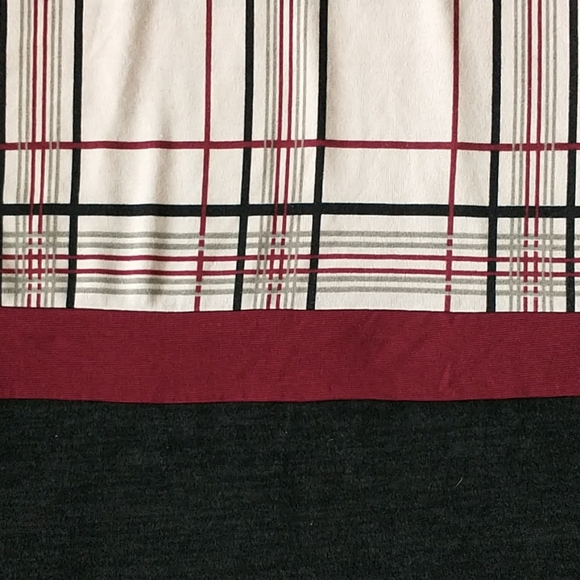 Raw Edge Dolman Short Sleeve Sweater - Picture 3 of 3